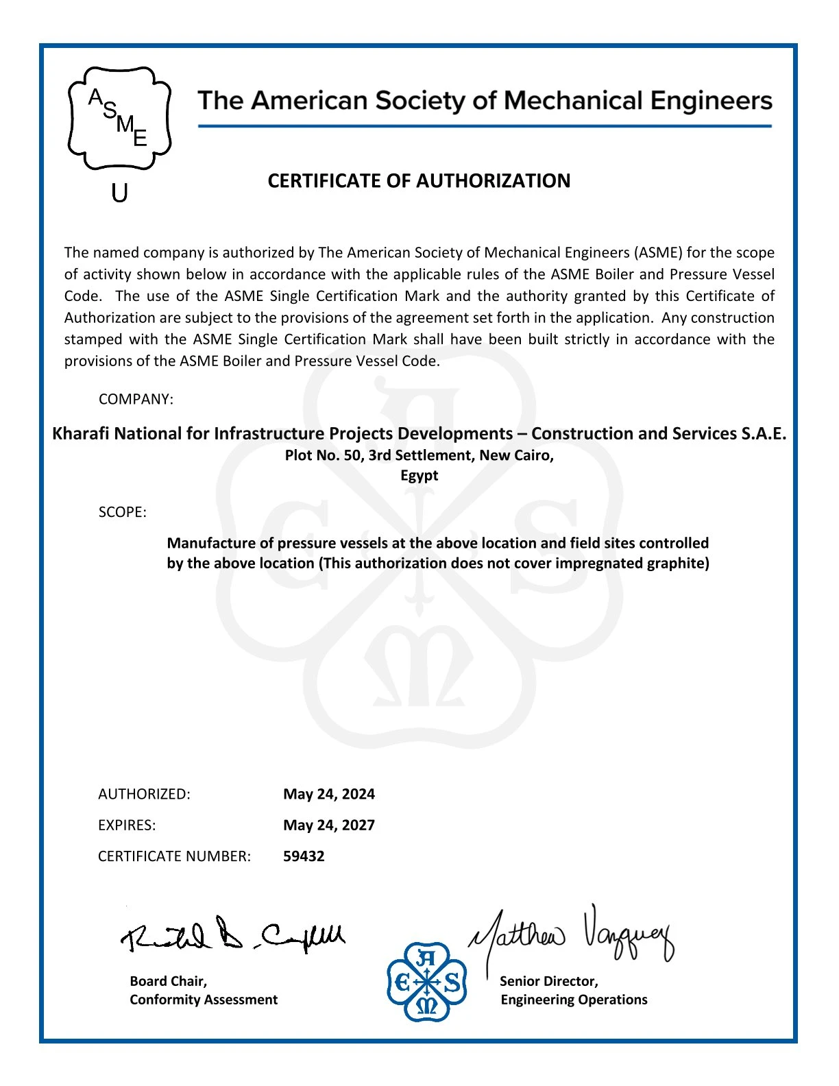 U Certificate 59432